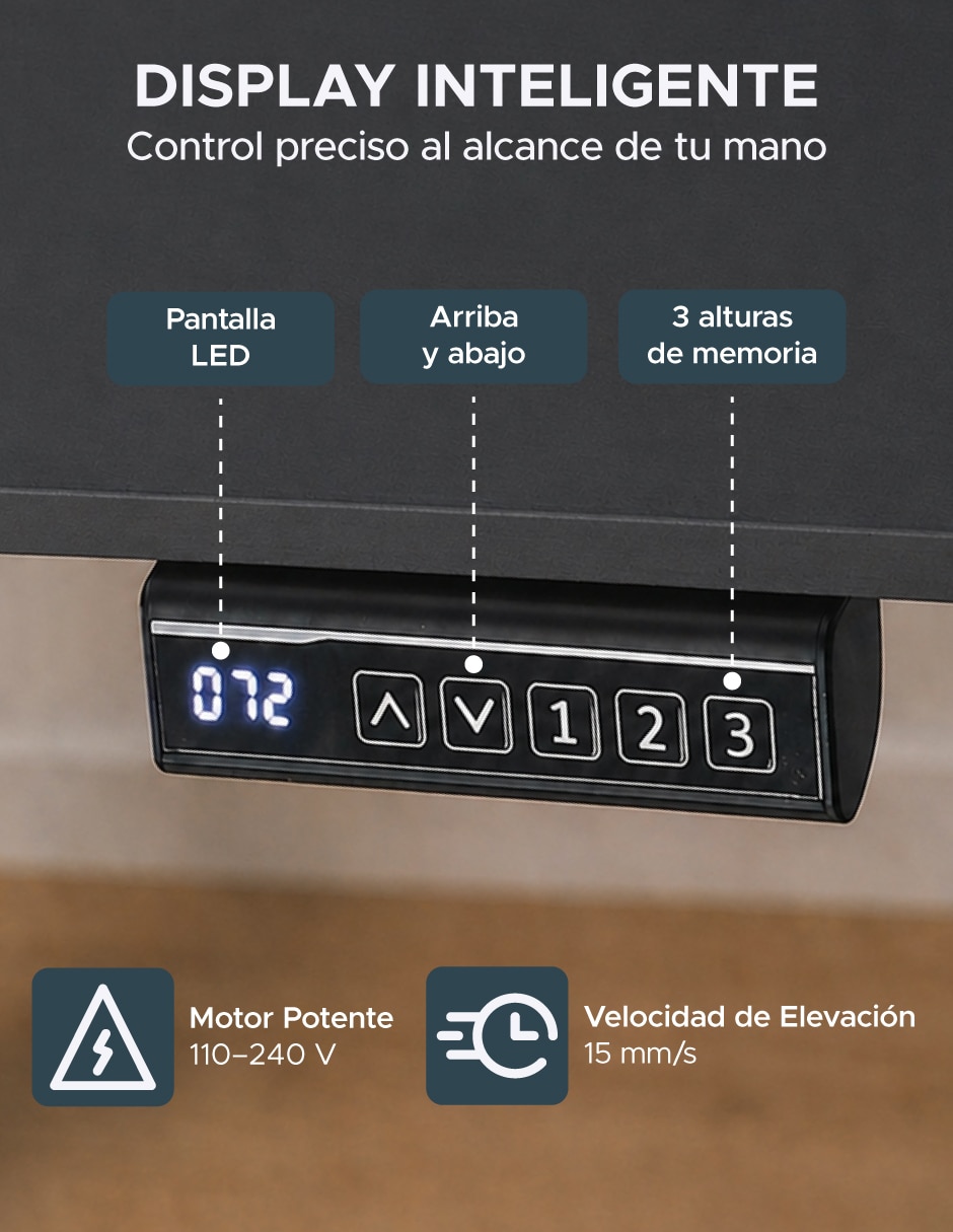 Escritorio armable Titano de madera